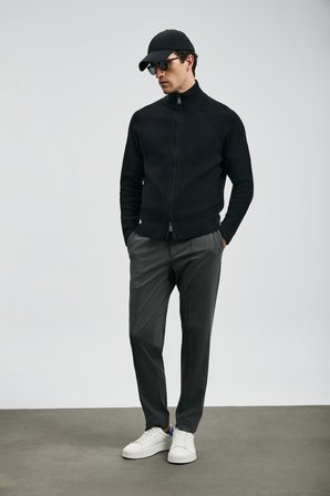Sımon Smart Erkek Chino Pantolon Slim Fit Yeşil