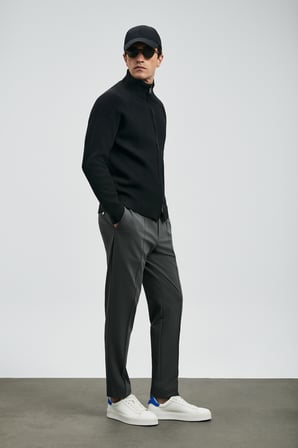 Sımon Smart Erkek Chino Pantolon Slim Fit Yeşil
