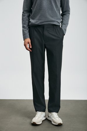 Amber Smart Erkek Chino Pantolon Slim Fit Antrasit