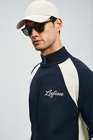 Lufian Erkek Shıne Hırka 112100081 Lacivert