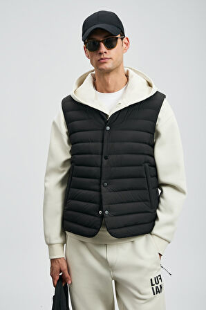 Lufian Soon Kaz Tüyü Erkek Yelek 112130027