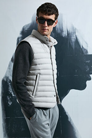 Lufian Soon Kaz Tüyü Erkek Yelek 112130027