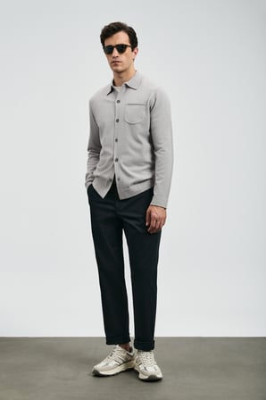 Rumı Smart Erkek Chino Pantolon Slim Fit Siyah