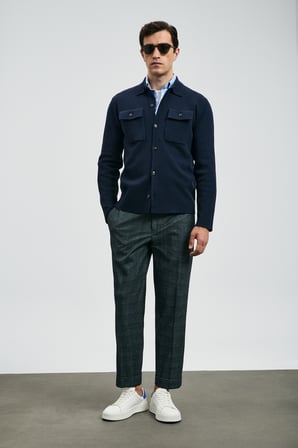Low Smart Erkek Chino Pantolon Comfrot Fit Siyah