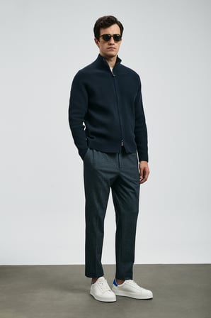 Strus Smart Erkek Chino Pantolon Slim Fit Lacivert