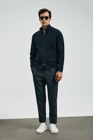 Strus Smart Erkek Chino Pantolon Slim Fit Lacivert