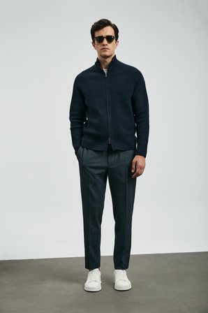 Strus Smart Erkek Chino Pantolon Slim Fit Lacivert
