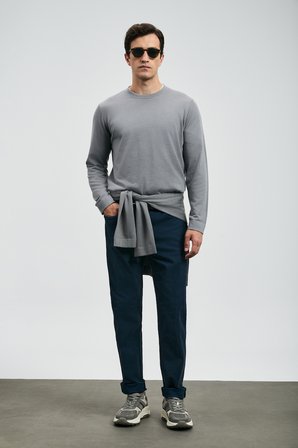 Helt Spor 5 Cep Erkek Pantolon Slim Fit Lacivert