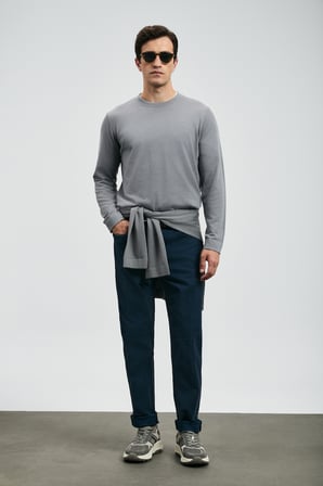Helt Spor 5 Cep Erkek Pantolon Slim Fit Lacivert