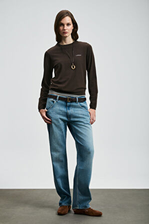 Lufian Kadın Hoper Kazak 122090038 Kahverengi