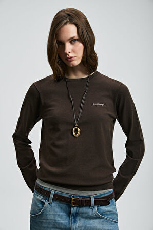 Lufian Kadın Hoper Kazak 122090038 Kahverengi