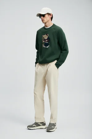 Storm Erkek Sweatshirt Çimen Yeşili