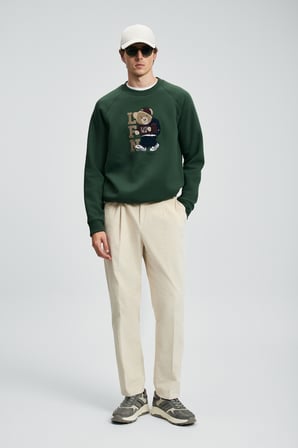 Storm Erkek Sweatshirt Çimen Yeşili