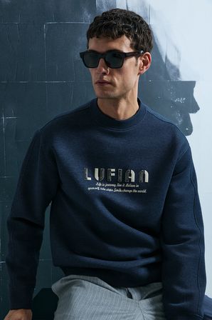 Oracle Erkek Sweatshirt Lacivert