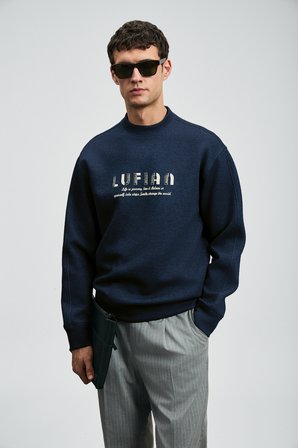 Oracle Erkek Sweatshirt Lacivert
