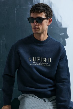 Oracle Erkek Sweatshirt Lacivert