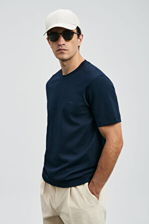 Lufian 112020058 Roland Erkek Basic Tişört Erkek T-Shirt