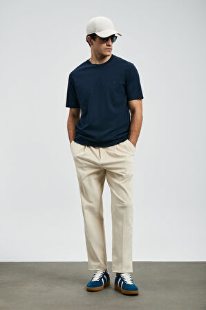 Lufian 112020058 Roland Erkek Basic Tişört Erkek T-Shirt