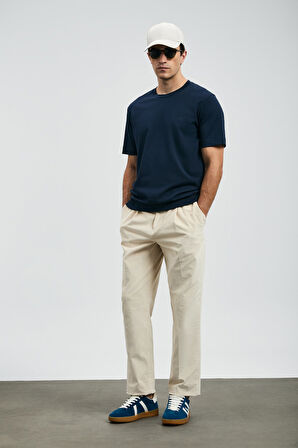 Lufian 112020058 Roland Erkek Basic Tişört Erkek T-Shirt