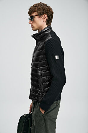 Lufian 112120243 Glenn Kaz Tüyü Erkek Mont