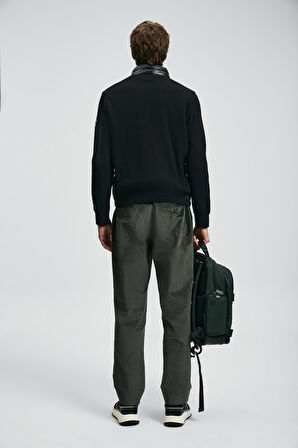 Lufian Erkek Glenn Kaz Tüyü Mont 112120243 Siyah