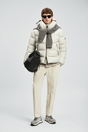 Lufian 112120251 Jacop Kaz Tüyü Erkek Mont