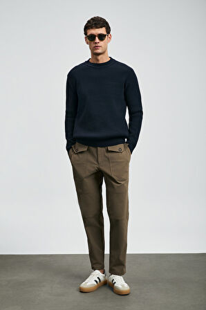 Lufian 112090172 Blend Kazak Erkek Sweatshirt