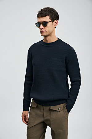 Lufian 112090172 Blend Kazak Erkek Sweatshirt