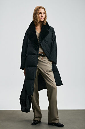 Lufian 122120048 Hermens Kaz Tüyü Kadın Mont