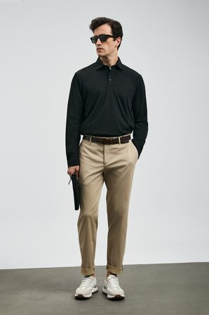 Rumı Smart Erkek Chino Pantolon Slim Fit Bej