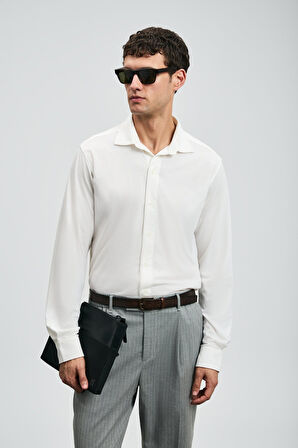 Lufian,Carl,Erkek,Gömlek,112010668,Beyaz,S