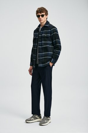 Davıd Erkek Basic Gömlek Regular Fit Siyah