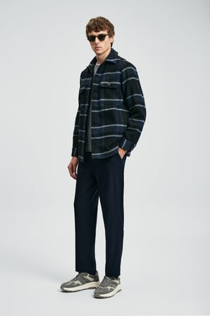 Davıd Erkek Basic Gömlek Regular Fit Siyah