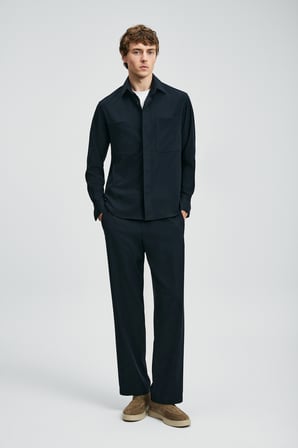 Lord Erkek Basic Gömlek Regular Fit Lacivert