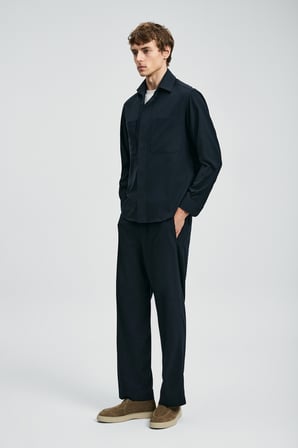 Lord Erkek Basic Gömlek Regular Fit Lacivert