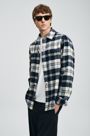 Kor Erkek Basic Gömlek Regular Fit Lacivert