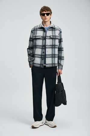 Karl Erkek Basic Gömlek Regular Fit Gri