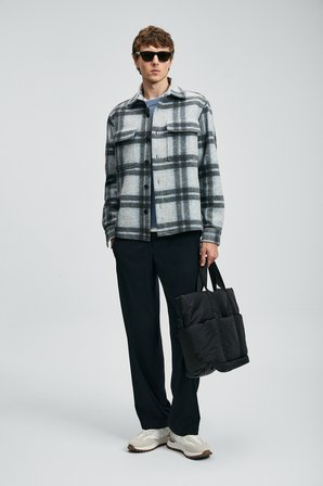 Karl Erkek Basic Gömlek Regular Fit Gri