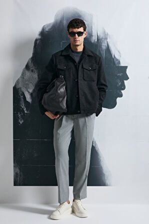 Lufian Good Erkek Örme Ceket 112120262 Siyah