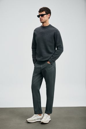 Helt Spor 5 Cep Erkek Pantolon Slim Fit Yeşil