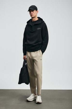 Road Erkek Sweatshirt Siyah