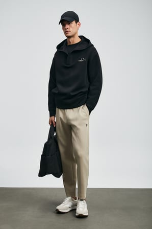 Road Erkek Sweatshirt Siyah