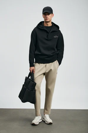 Road Erkek Sweatshirt Siyah
