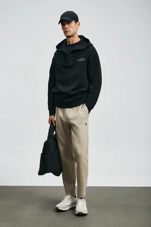 Road Erkek Sweatshirt Siyah
