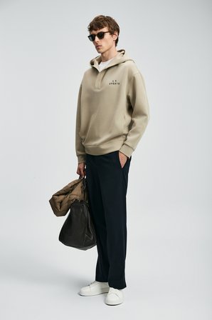 Road Erkek Sweatshirt Açık Bej