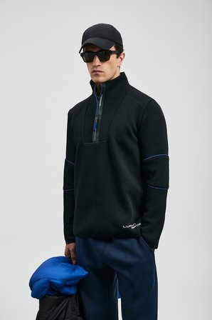 Art Erkek Sweatshirt Siyah