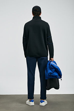 Lufian Erkek Art Sweatshirt 112030191 Siyah