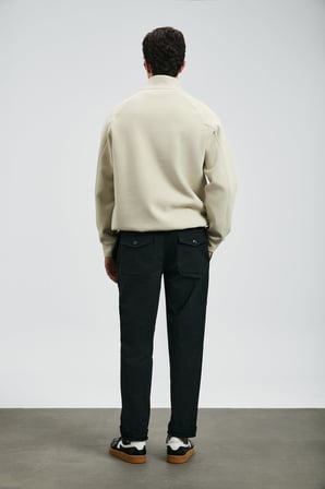Lufian Erkek Hazel Sweatshirt 112030190 Ekru