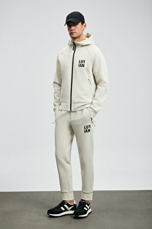 Lufian Erkek Ice Eşofman Üst 112050079 Kırık Beyaz