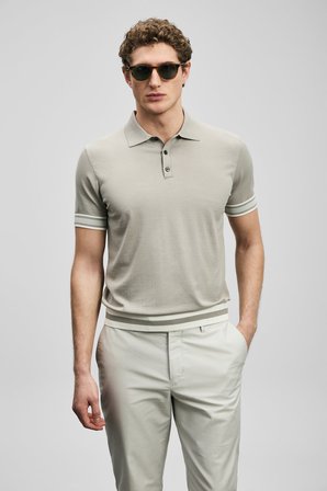 Lufian 111090139 Luıs Erkek Modal Karışımlı Polo Yaka Tişört Erkek Tişort